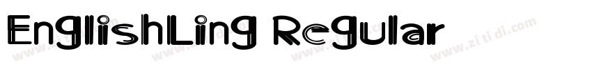 EnglishLing Regular字体转换